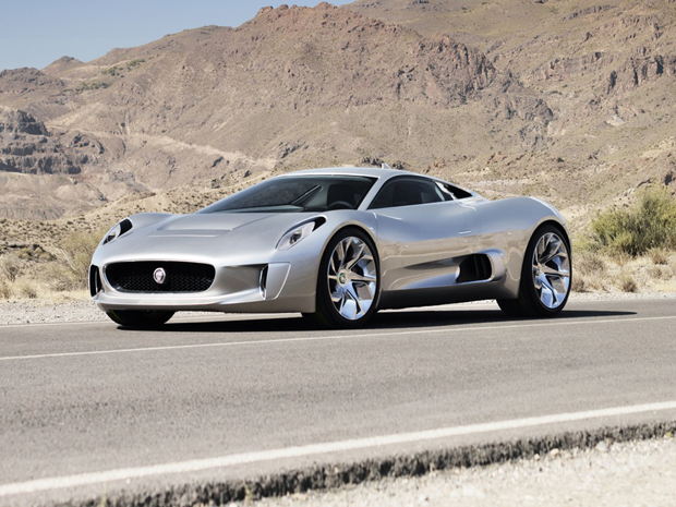 Jaguar C-X&amp;% conceitos produção