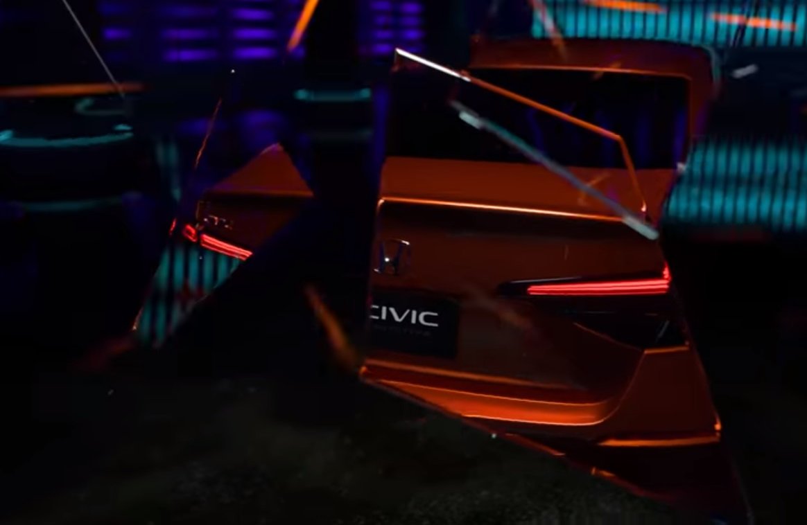 Novo Honda Civic Frame Do Vídeo Do Teaser (4)