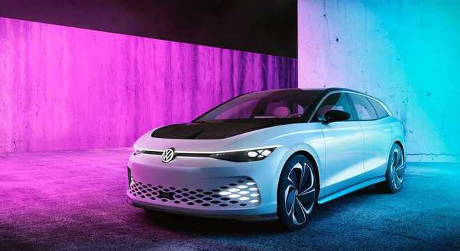 Volkswagen Space Vizzion perua elétrica