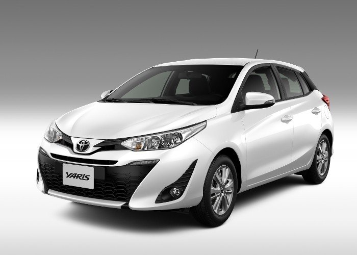 Yaris Hatch Xl 1.3l 16v Manual 2020 Polar Frente versões mais baratas hatches