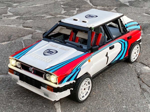 Lego Lancia Delta Integrale