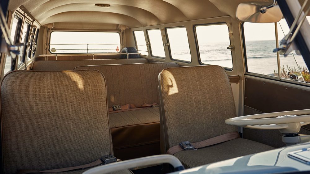 Zelectric Tesla Pwoered Vw Bus 6