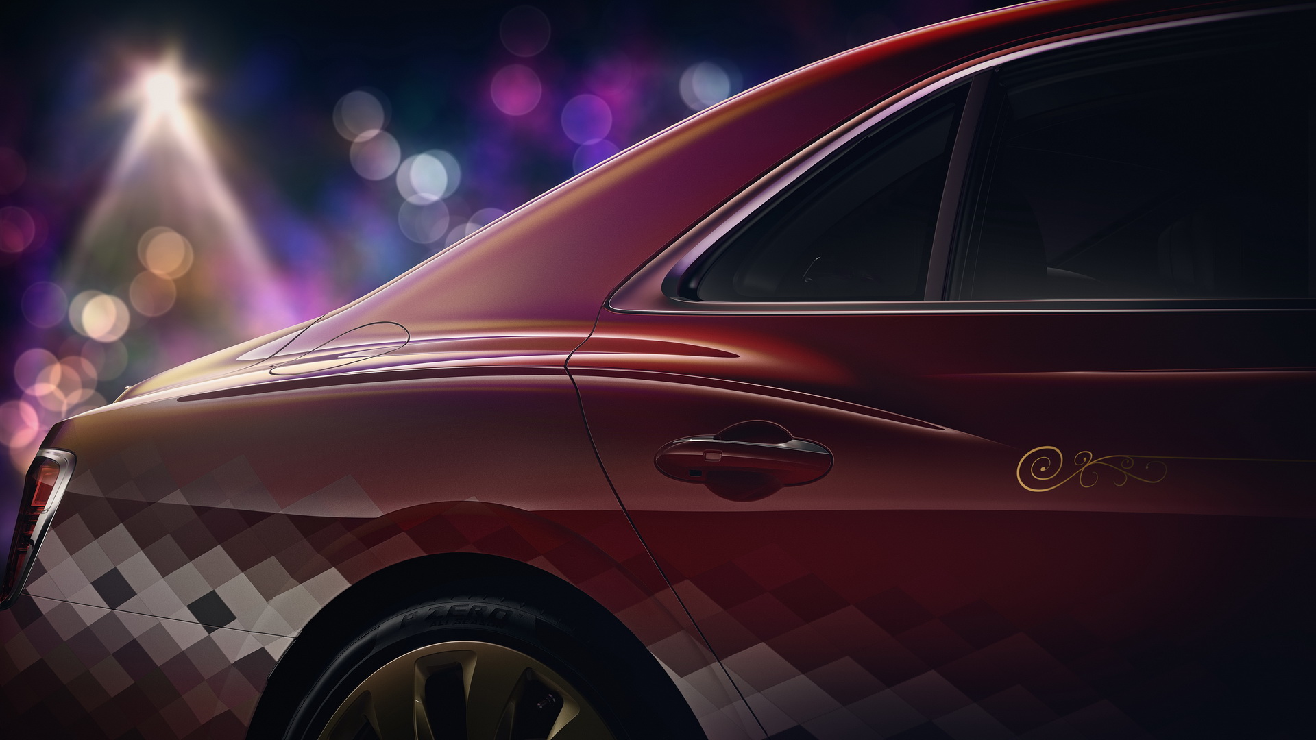 Bentley Flying Spur Santa 05