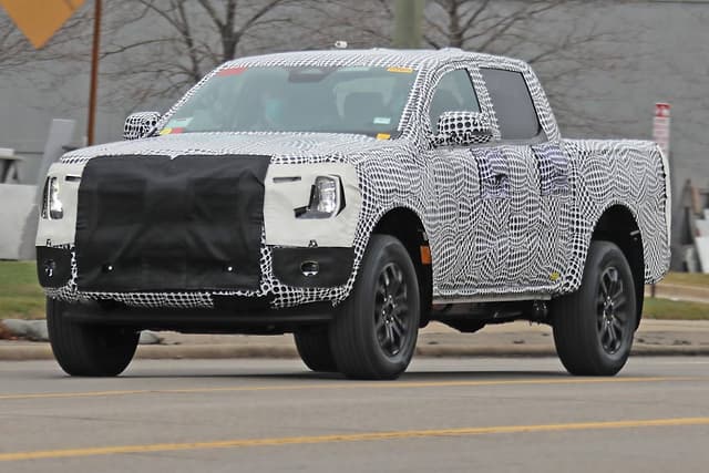Nova Ford Ranger foi flagrada, ainda camuflada, nos Estados Unidos