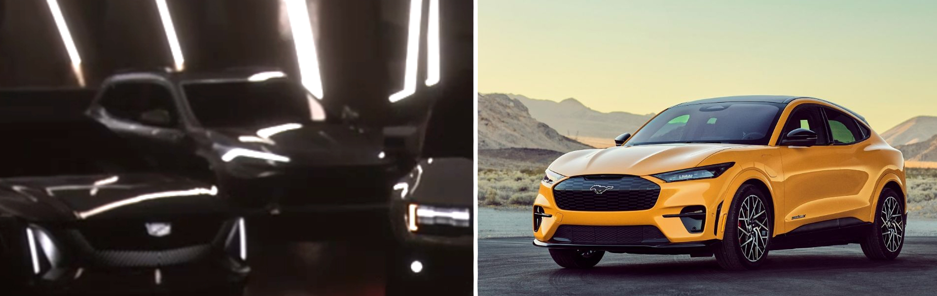 SUV elétrico do Corvette x Ford Mustang Mach E