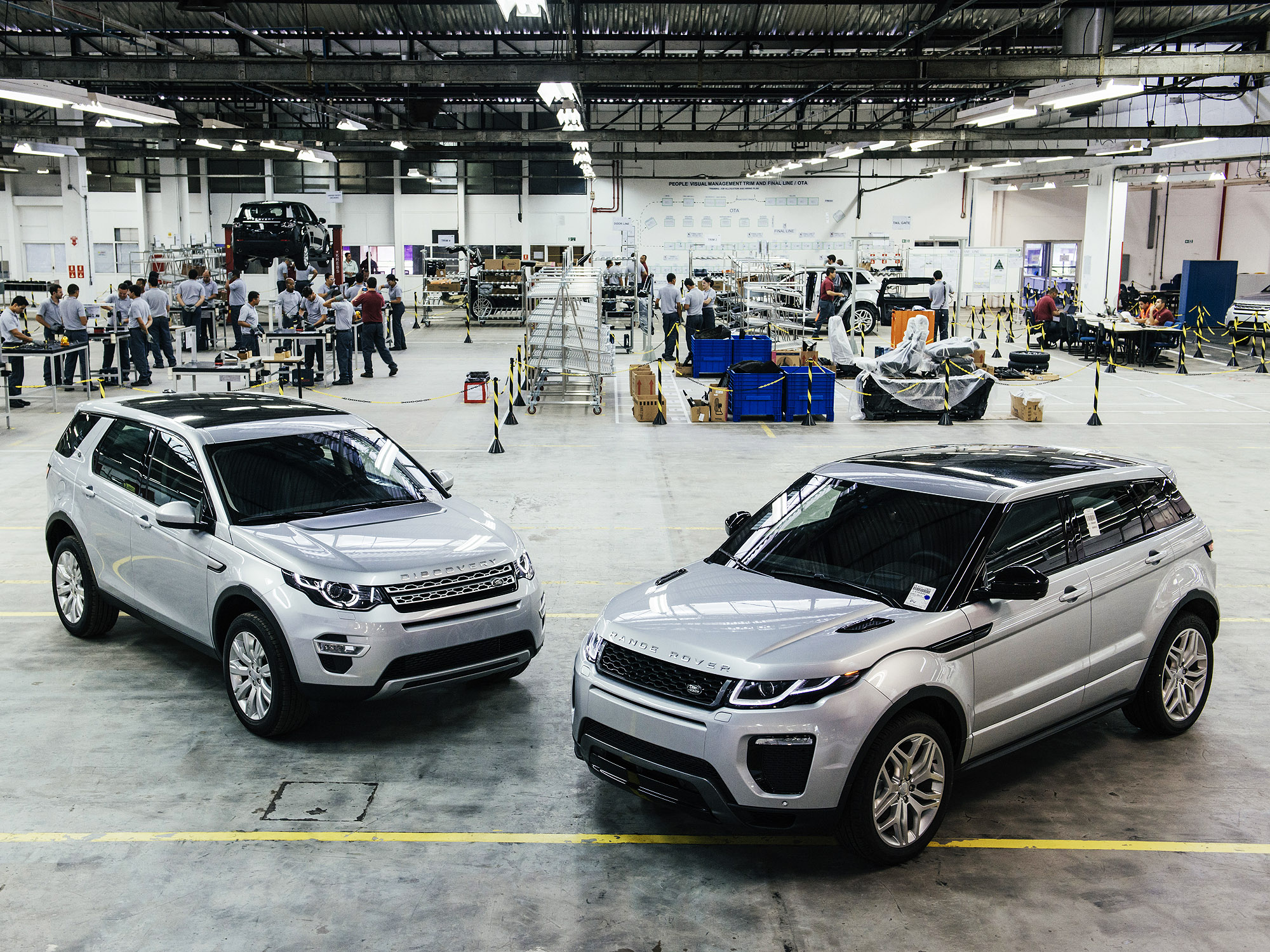 Land Rover Fábrica Br