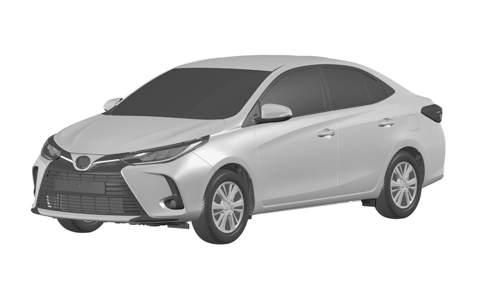 Toyota Novo Yaris Sedan Linha 2023 Registro Inpi