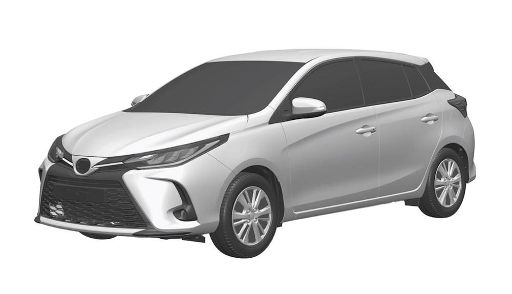 Toyota Novo Yaris Hatch Linha 2023 Registro Inpi