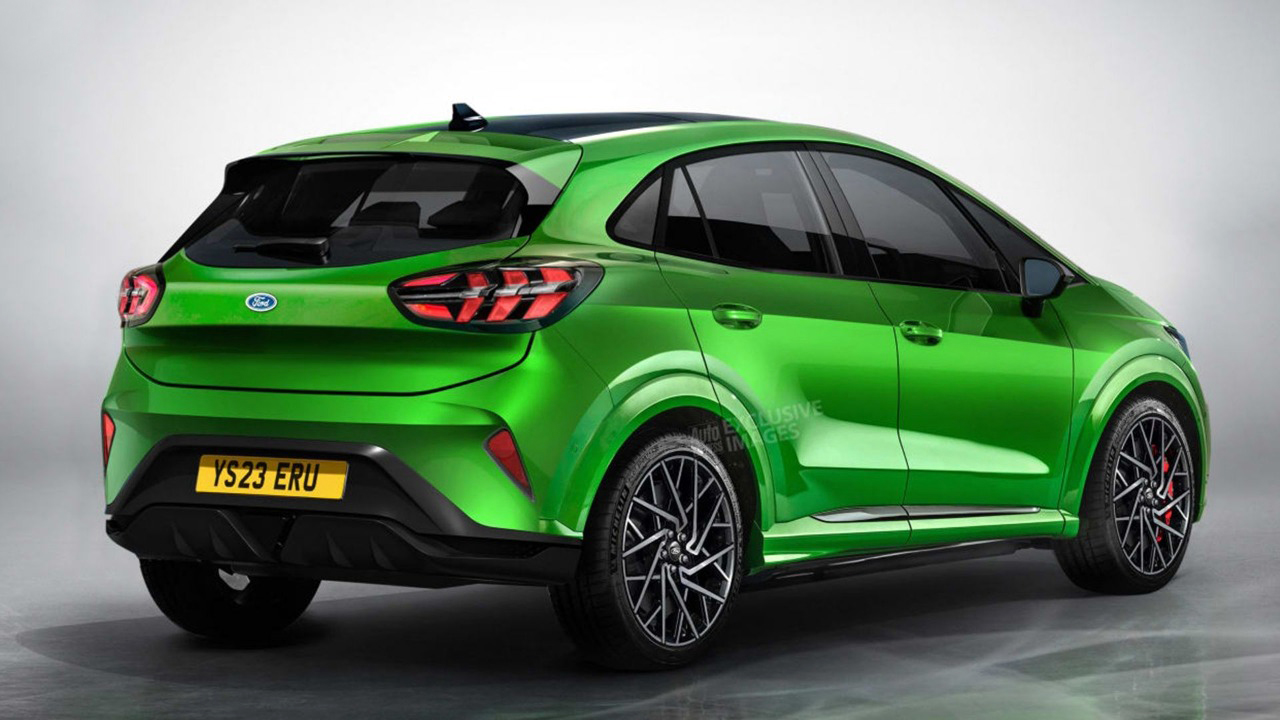 Ford Fiesta Mach E Traseira