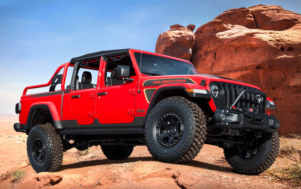 Jeep Red Bare Rubicon 2022 carros