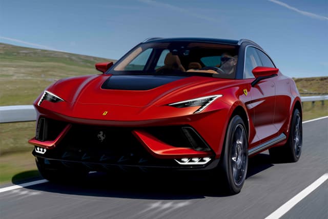 Ferrari Purosangue Projeção