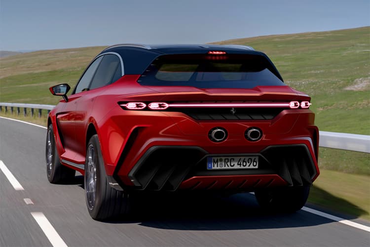 Ferrari Purosangue Projeção