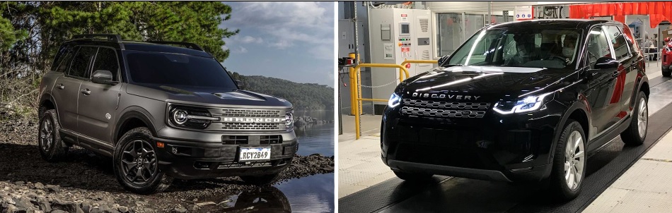 Bronco Sport Vs. Discovery Sport