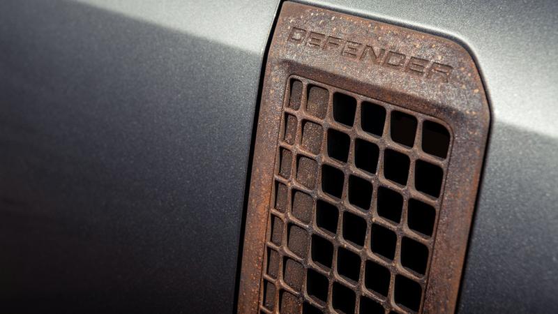 novo Defender ferrugem