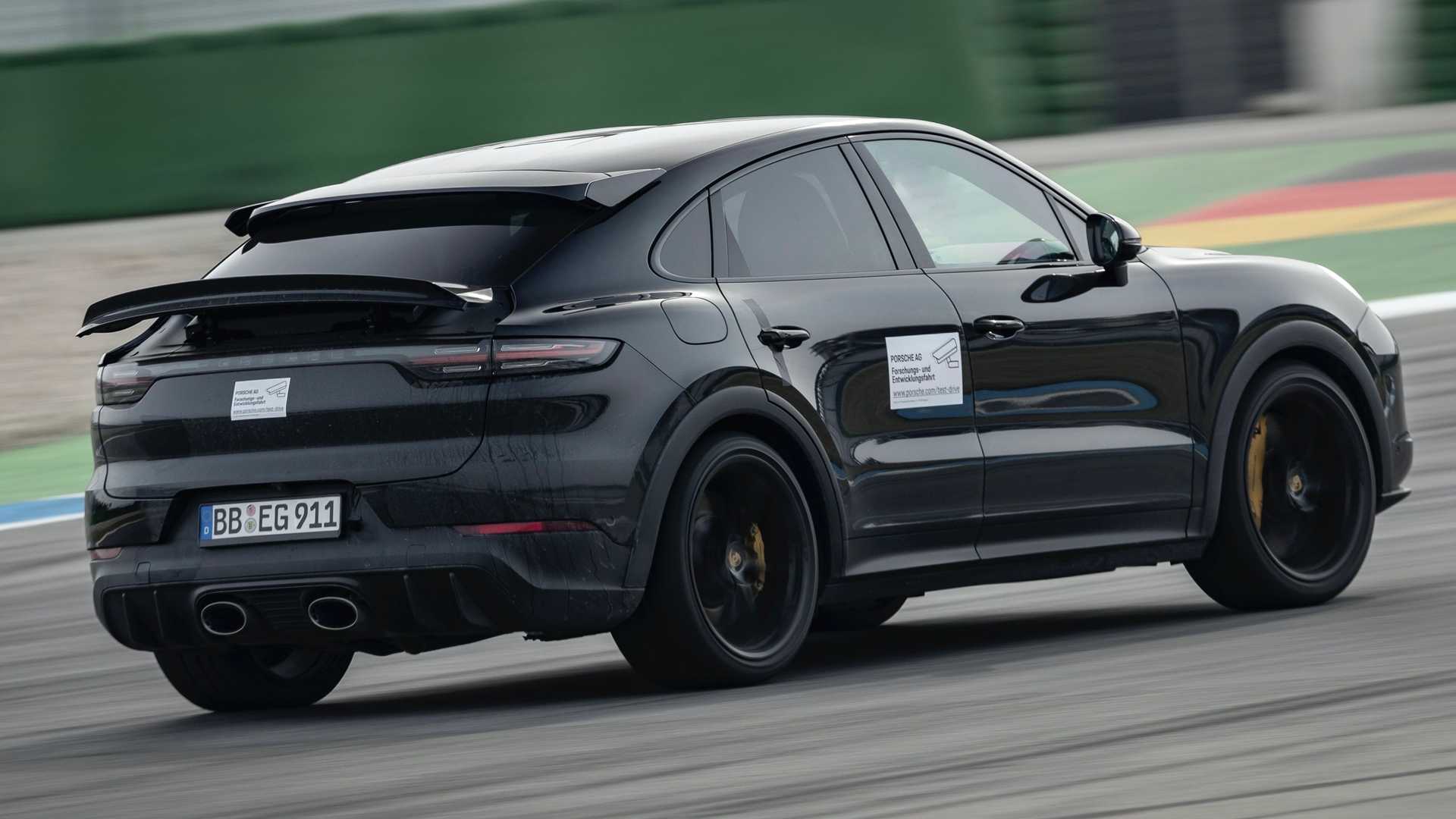 More Powerful Porsche Cayenne Turbo Coupe Version Teaser (1)