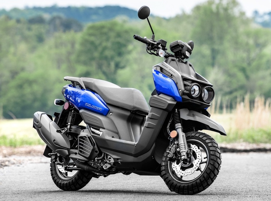 051821 2022 Yamaha Zuma 125 Team Yamaha Blue Lifestyle1