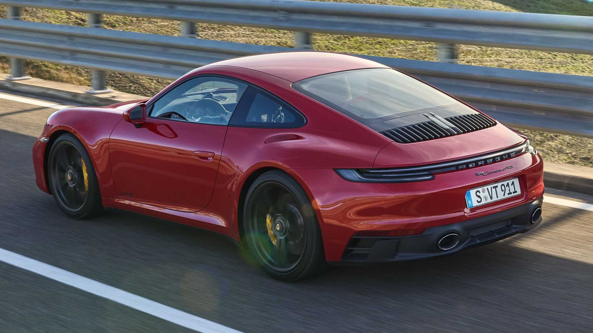 2022 Porsche 911 Carrera Gts Rear 3 4