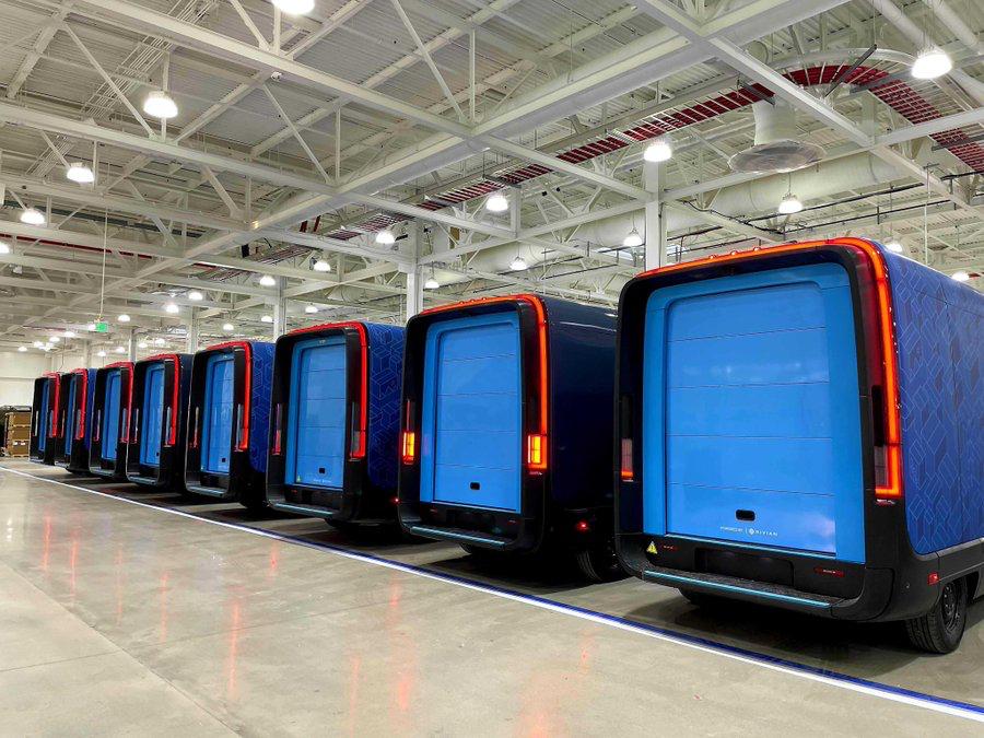 van elétrica da Amazon