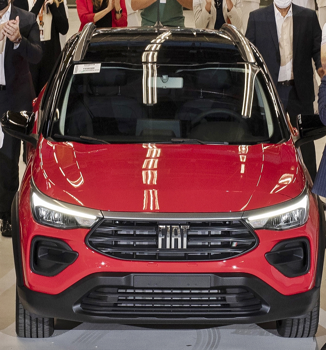 Fiat Pulse na fábrica da Fiat em Betim (MG)