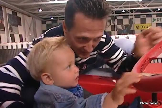 Mick E Michael pai e filho na F1
