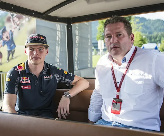Max E Jos pai e filho na F1