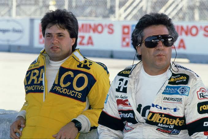 Michael E Mario pai e filho na F1