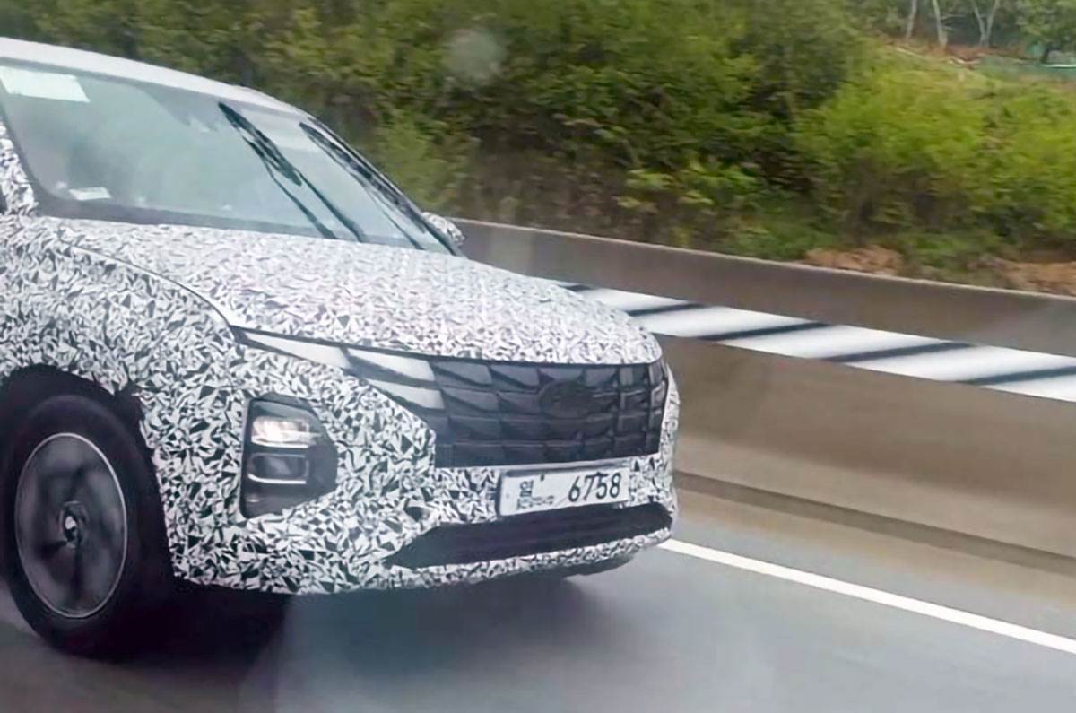 New Hyundai Creta Spy Shot Front 1907