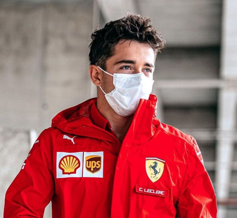 Charles Leclerc Horizontal Fórmula 1