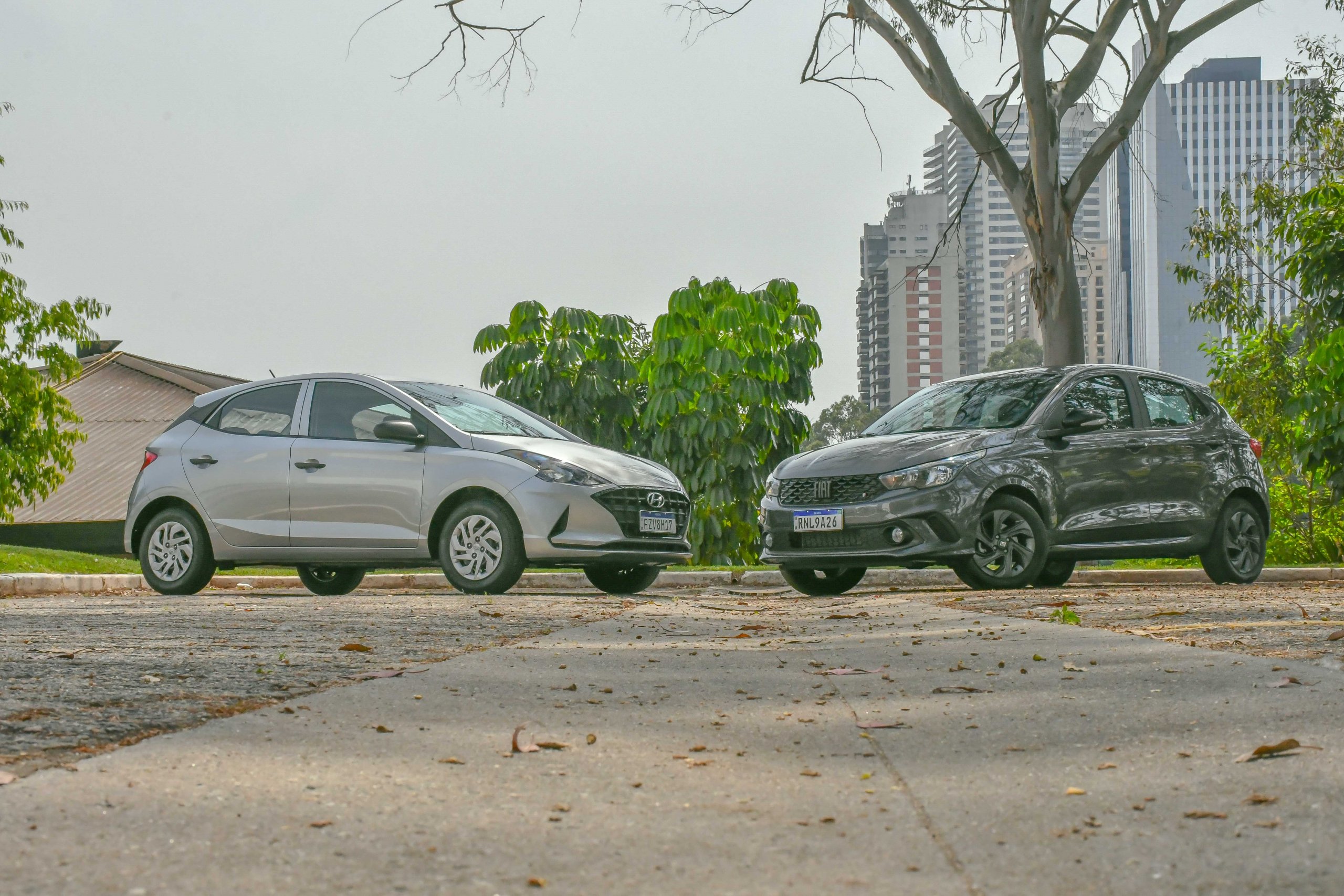 Fiat Argo Drive 1.0 1503 e HB20 1.0