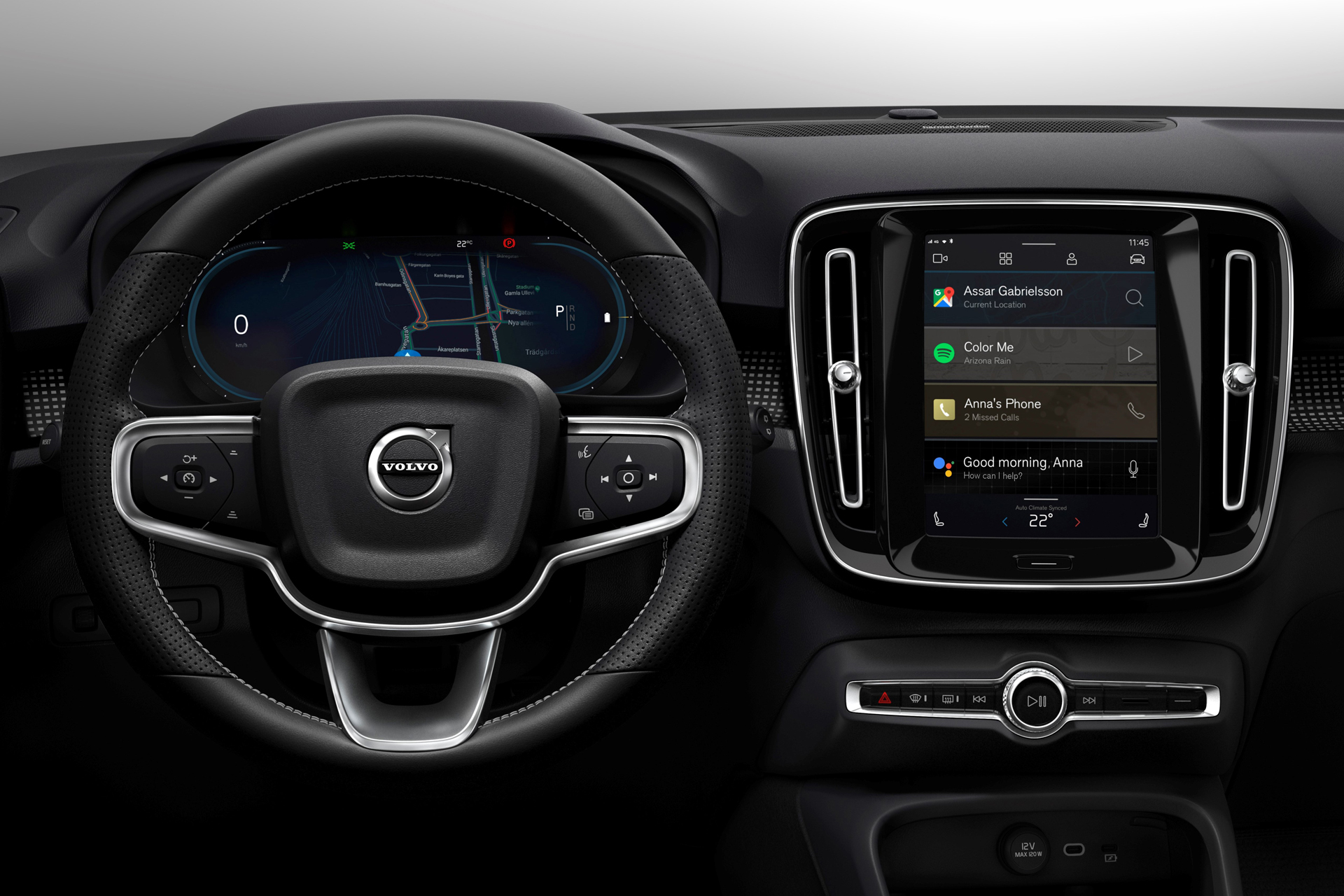 Fully Electric Volvo Xc40 Introduces Brand New Infotainment Syst