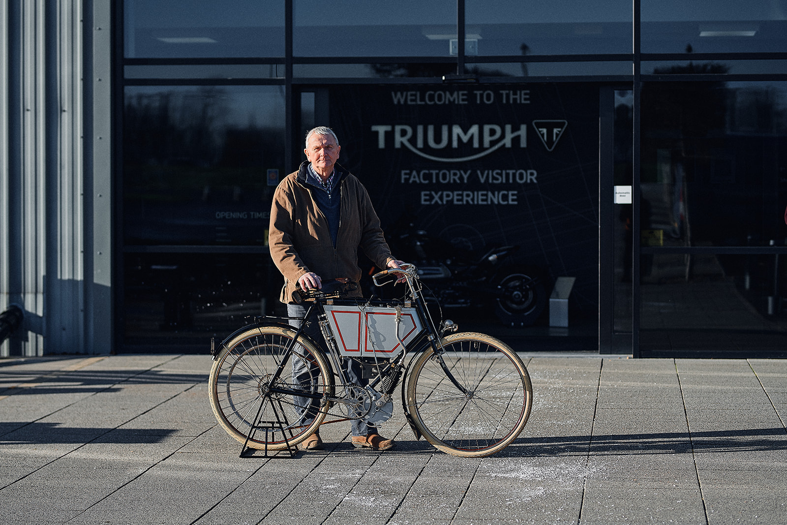 Triumph 1901 Factory Shoot