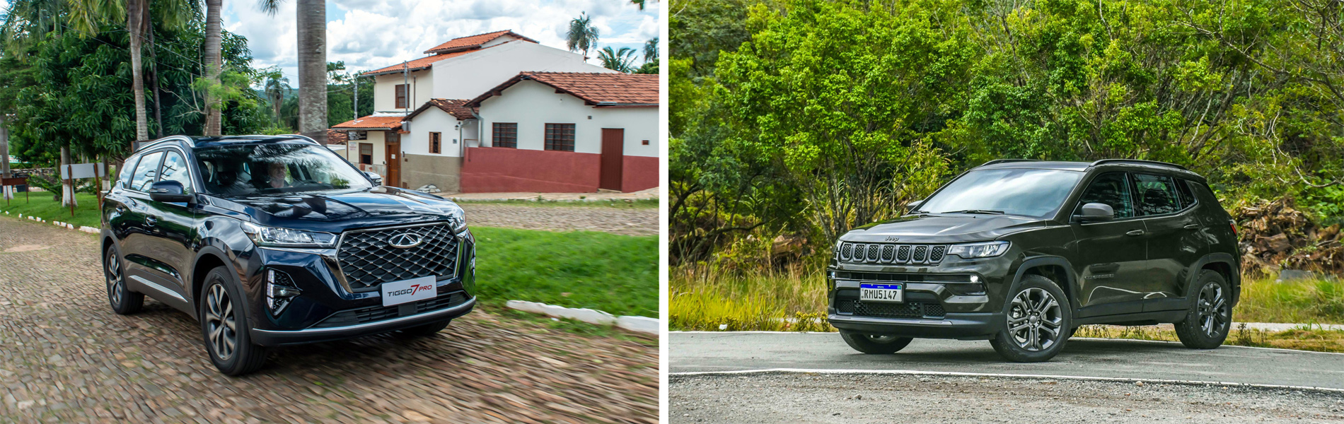 Caoa Chery Tiggo 7 Pro X Jeep Compass