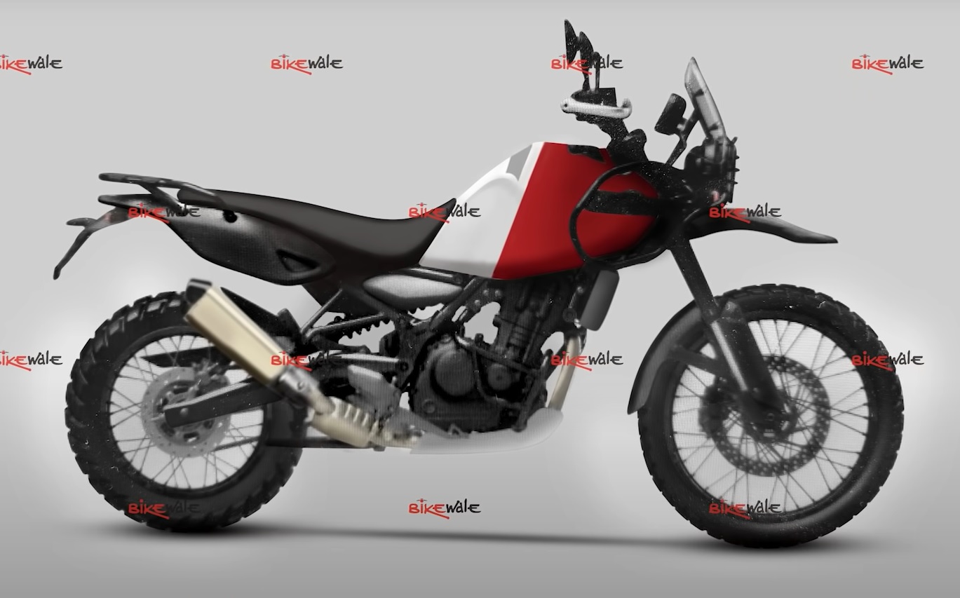Linha Royal Enfield Himalayan tera opcao de 450cm