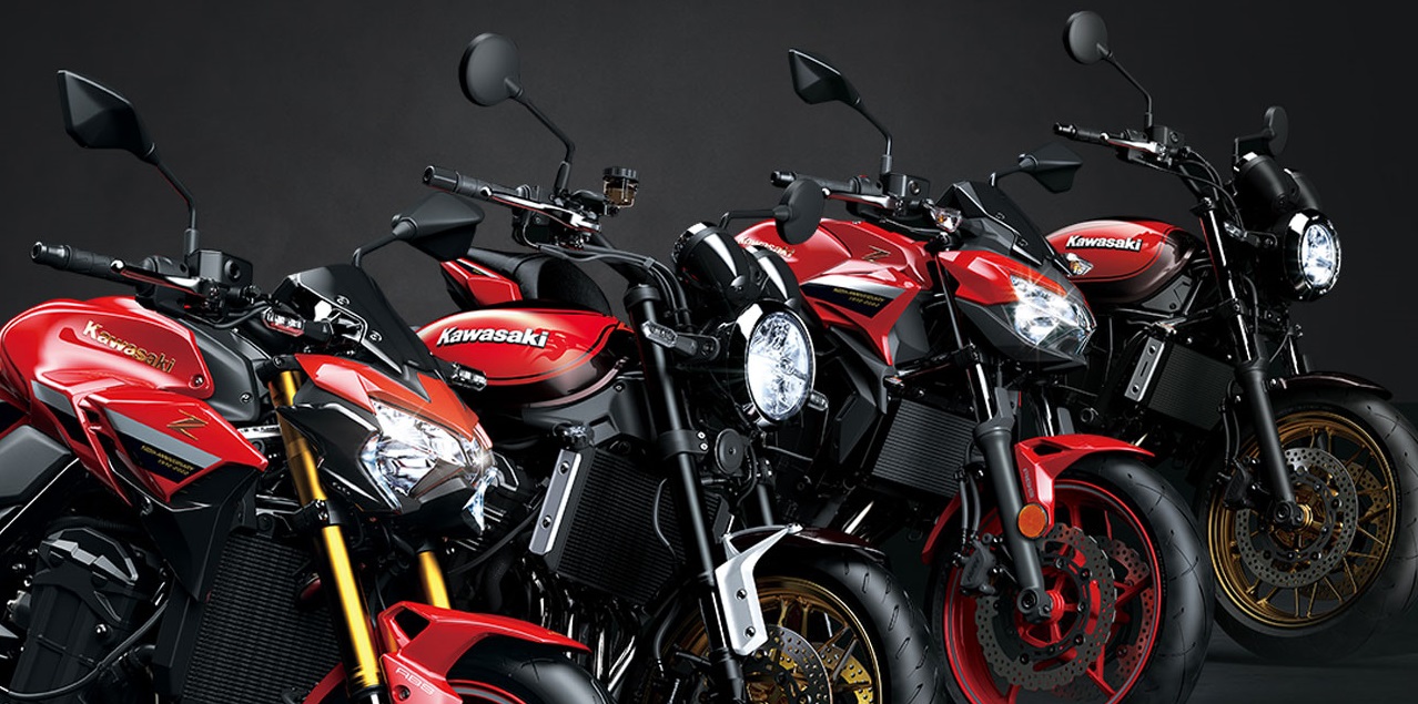 No.50 ステルス　軽快車 Kawasaki lança série especial para comemorar 50 anos da linha Z