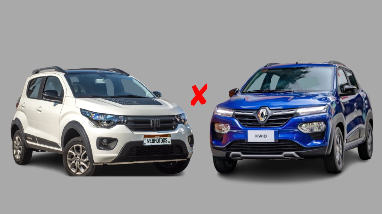 Carros na Web  Comparativo entre Volkswagen Up, Nissan March, Renault Kwid  e Fiat Mobi