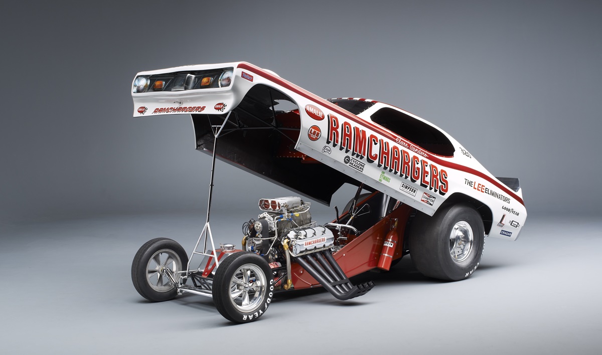 Funny Car Com A Bolha Aberta