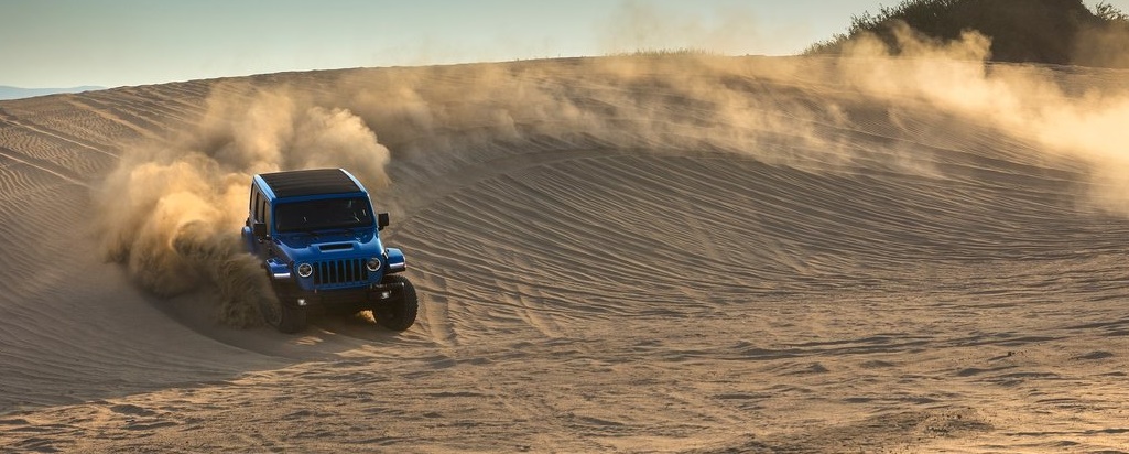  Jeep Wrangler Rubicon é capaz de acelerar de 0 a 100 km/h em menos de 5 segundos