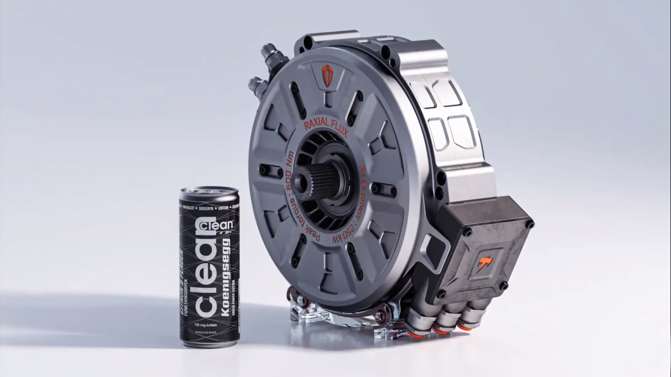 Motor De Carro Elétrico Da Koenigsegg