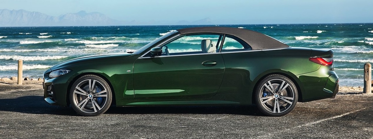  BMW 420i Cabrio ganha toques de esportividade com detalhes na cor preta e rodas de 19 polegadas
