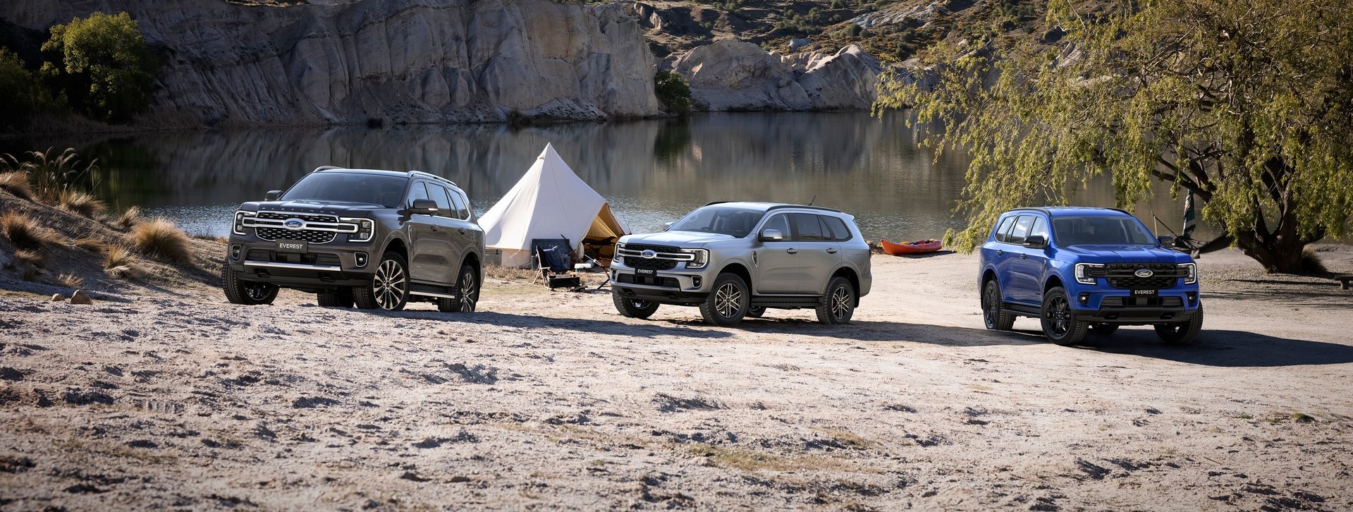  Ford Everest será vendido com versões com tração traseira ou 4x4 com reduzida