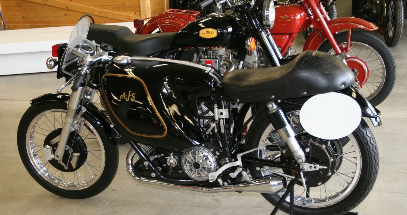 Ajs E95 Porcupine 1954 maior museu de motos do mundo