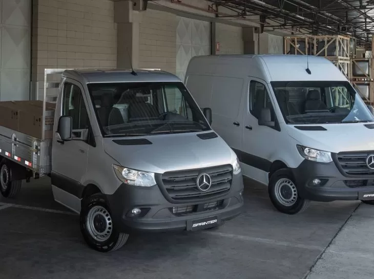 Mercedes-Benz Sprinter está 11% mais econômica