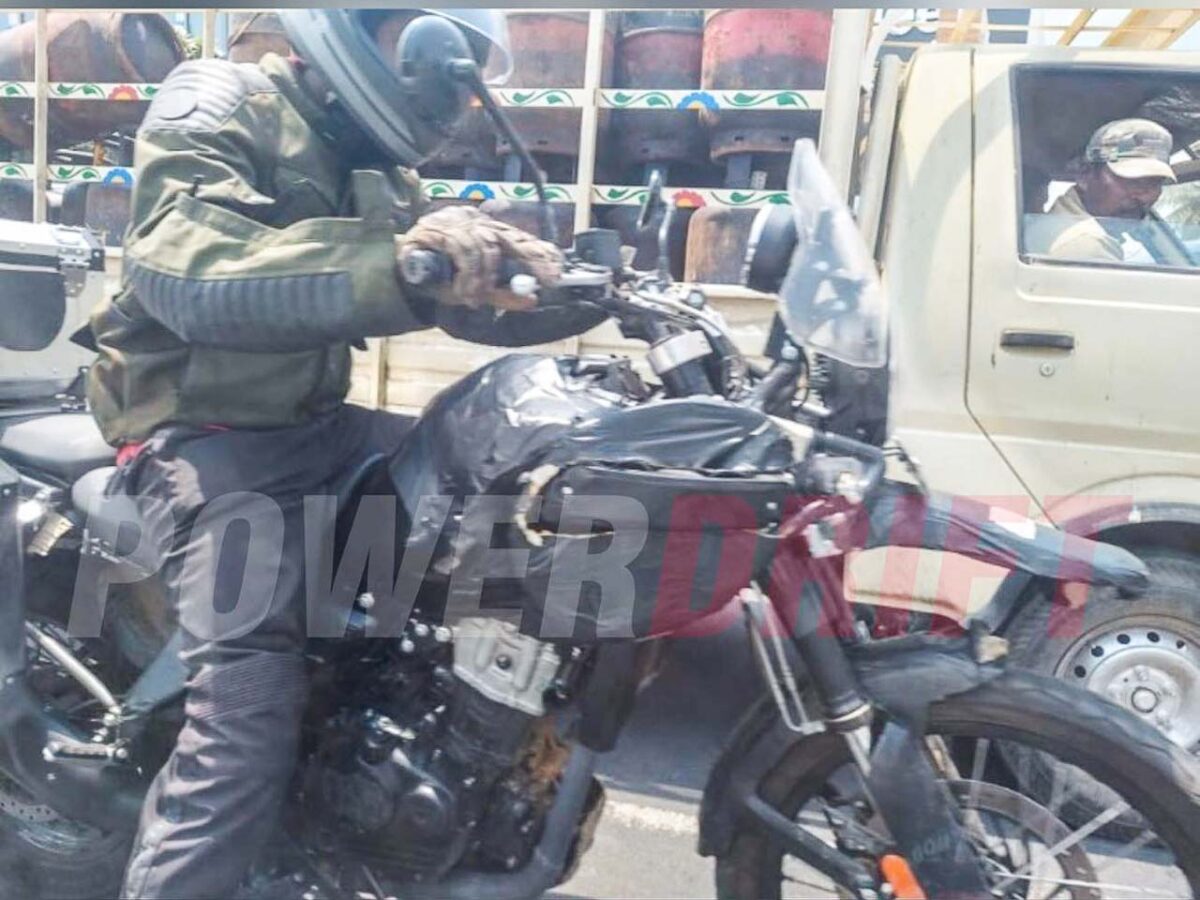 Royal Enfield 450cc Spied First Time 1200x900
