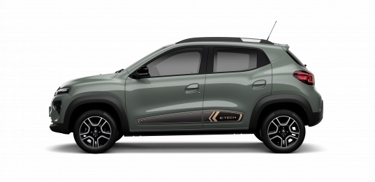  Kwid E-Tech tem as mesmas dimensões das configurações movidas a combustão