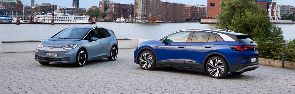  Modelos da família ID, o ID.3 e ID.4 estão no Brasil para divulgação e testar aceitação do mercado