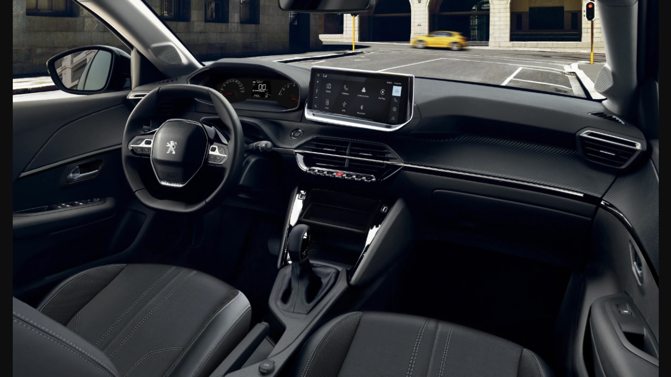 Interior do Peugeot 208