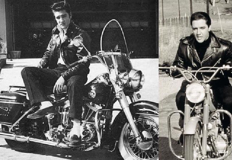 Elvis Presley e suas motos