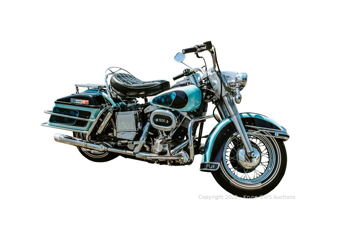 H-D FLH 1200 Electra Glide 1976 Elvis Presley