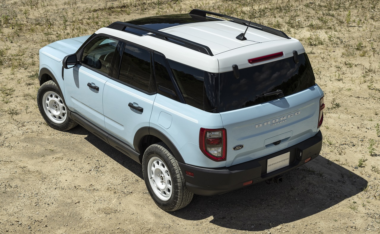 2023 Bronco Sport Heritage Edition Robin's Egg Blue