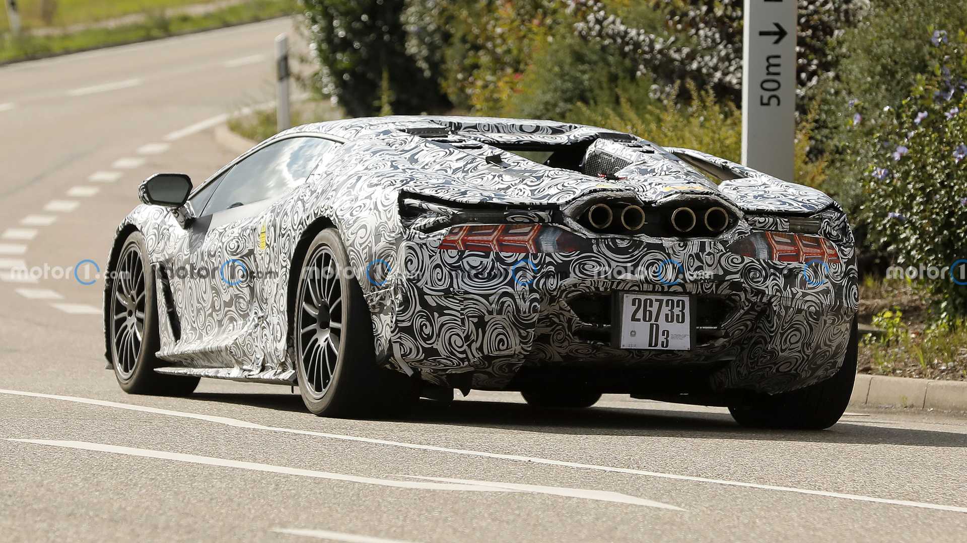 Substituto Do Lamborghini Aventador 4